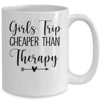 Womens Girls Trip Therapy Vacation Travel Night Out Mug Coffee Mug | Teecentury.com