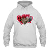 Womens Love Heart Valentines Day Buffalo Leopard Printed T-Shirt & Tank Top | Teecentury.com