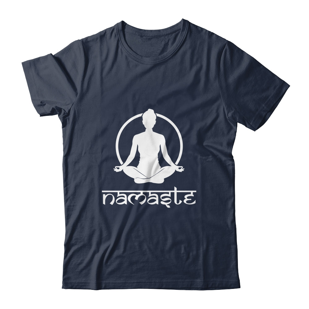 Workout Yoga Namaste Yoga Fitness Shirt & Tank Top | teecentury