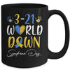 World Down Syndrome Day 3-21 Support 21 March Mug Coffee Mug | Teecentury.com