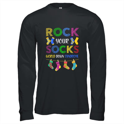 World Down Syndrome Day Awareness Rock Your Socks T-Shirt & Hoodie | Teecentury.com