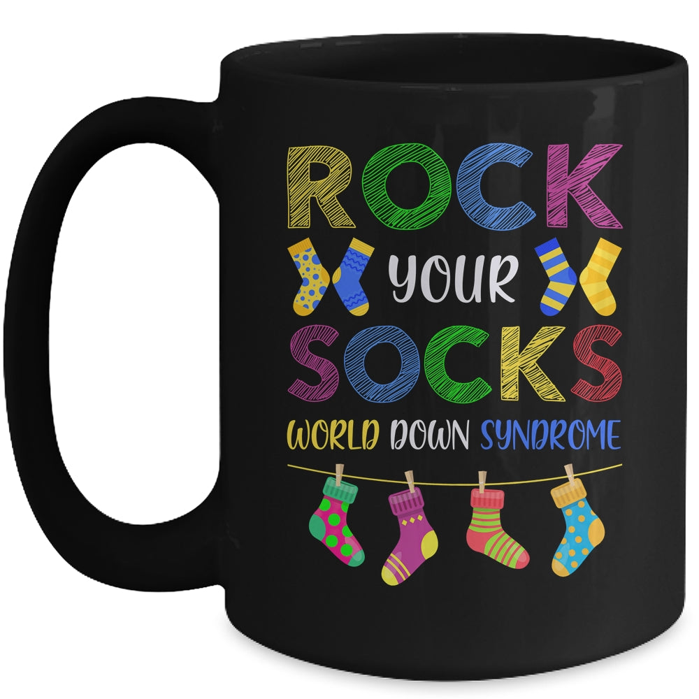 World Down Syndrome Day Awareness Rock Your Socks Mug Coffee Mug | Teecentury.com