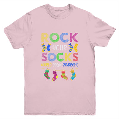 World Down Syndrome Day Awareness Rock Your Socks Youth Youth Shirt | Teecentury.com