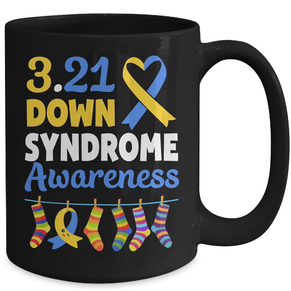 World Down Syndrome Day Awareness Socks 21 March Mug | teecentury