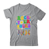 World Down Syndrome Day Rock Your Socks Awareness Groovy Shirt & Hoodie | teecentury