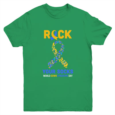 World Down Syndrome Day Rock Your Socks Awareness Youth Youth Shirt | Teecentury.com