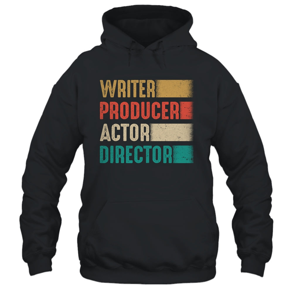 Writer Producer Actor Director Filmmaker Gifts Movie Theater T-Shirt & Hoodie | Teecentury.com