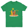 Xmas Beach Boy Dabbing Gingerbread Man Christmas In July Youth Youth Shirt | Teecentury.com