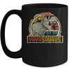 Yayasaurus T Rex Dinosaur Yaya Saurus Family Matching Mug Coffee Mug | Teecentury.com