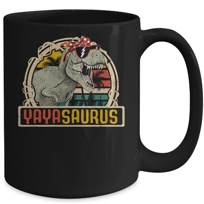 Yayasaurus T Rex Dinosaur Yaya Saurus Family Matching Mug Coffee Mug | Teecentury.com