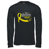 Yellow Butterfly I'm A Survivor Sarcoma Cancer Awareness T-Shirt & Hoodie | Teecentury.com