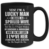 Yes I'm A Lucky Man I Have A Spoiled Wife I Love Her Forever Mug Coffee Mug | Teecentury.com