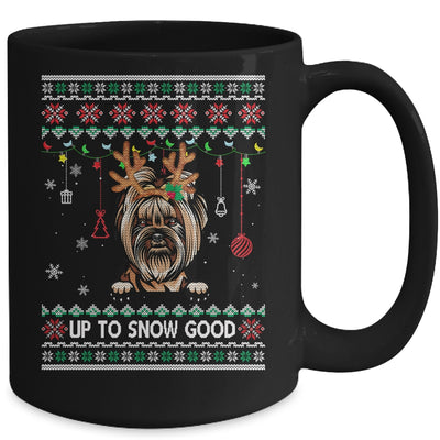 Yorkie Dog Reindeer Ugly Christmas Xmas Mug Coffee Mug | Teecentury.com