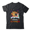 Yorkie HalloThanksMas Halloween Thanksgiving Christmas Shirt & Sweatshirt | teecentury