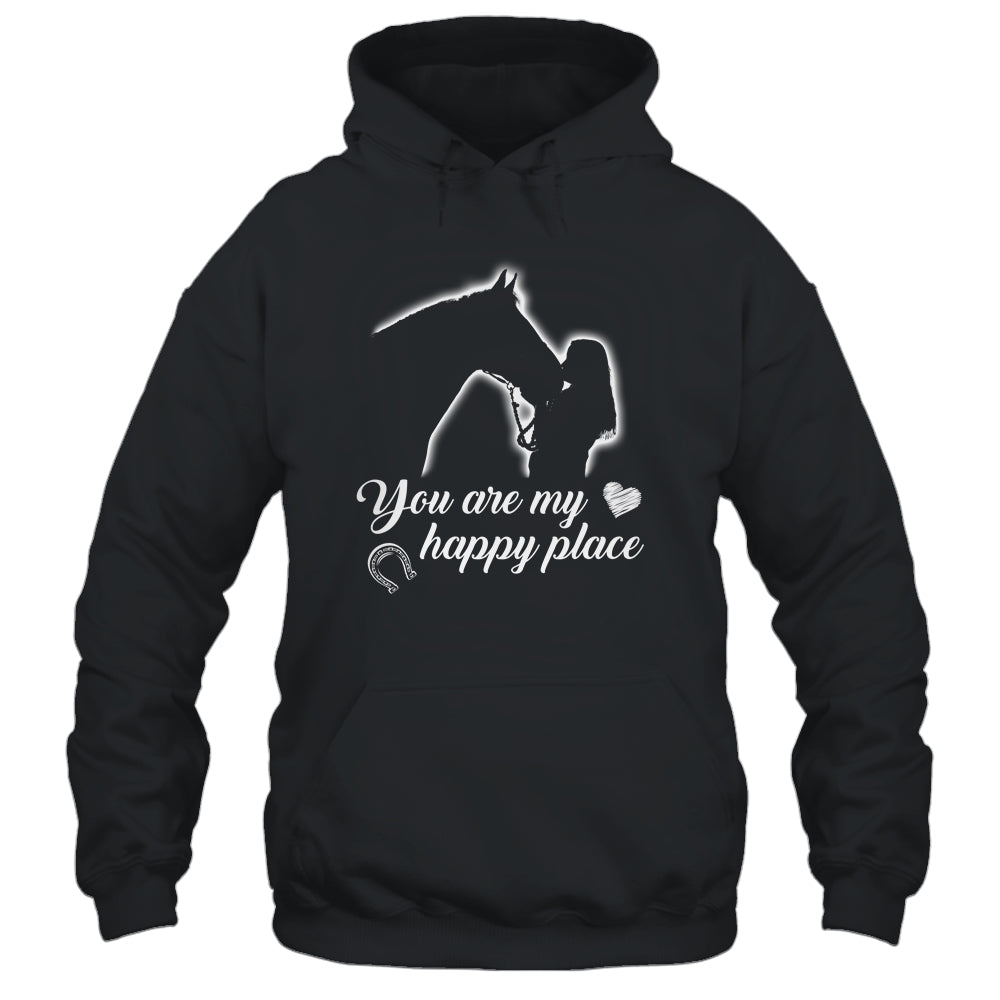 You Are My Happy Place Horse Lover T-Shirt & Tank Top | Teecentury.com