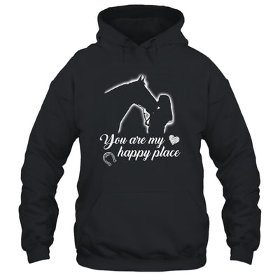You Are My Happy Place Horse Lover T-Shirt & Tank Top | Teecentury.com