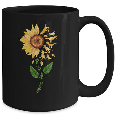 You Are My Sunshine Dinosaur T-Rex Sunflower Mug Coffee Mug | Teecentury.com
