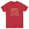 You Can't Scare Me I Have Four Brothers Funny Brothers Gift Youth Youth Shirt | Teecentury.com