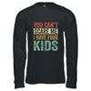 You Can't Scare Me I Have Four Kids Mothers Father's Day T-Shirt & Hoodie | Teecentury.com