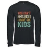 You Can't Scare Me I Have Six Kids Mothers Father's Day T-Shirt & Hoodie | Teecentury.com