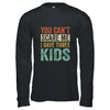 You Can't Scare Me I Have Three Kids Mothers Father's Day T-Shirt & Hoodie | Teecentury.com