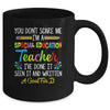 You Dont Scare Me Im A Special Education Teacher Funny Mug | teecentury