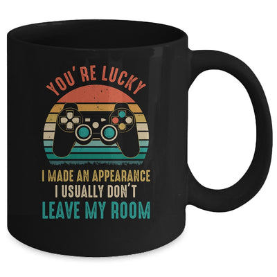 You're Lucky I Made An Appearance Video Game Controller Boys Mug | teecentury