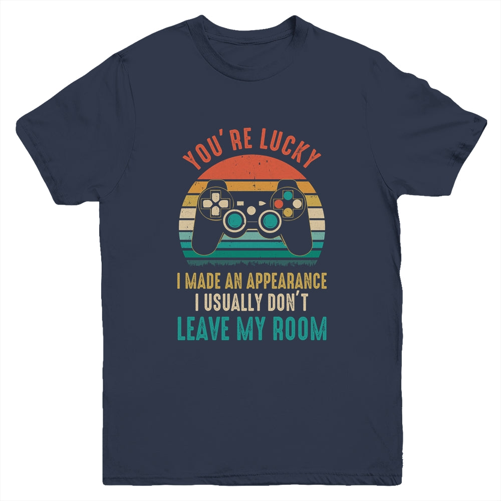 You're Lucky I Made An Appearance Video Game Controller Boys Youth Shirt | teecentury