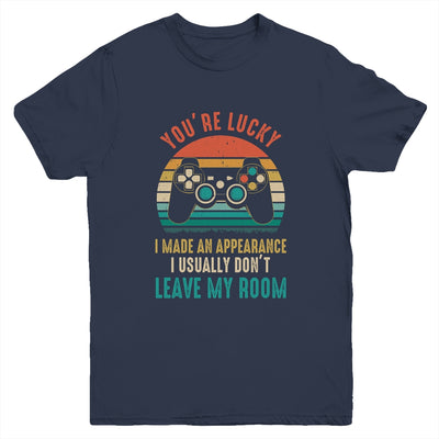 You're Lucky I Made An Appearance Video Game Controller Boys Youth Shirt | teecentury