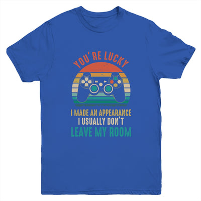 You're Lucky I Made An Appearance Video Game Controller Boys Youth Shirt | teecentury