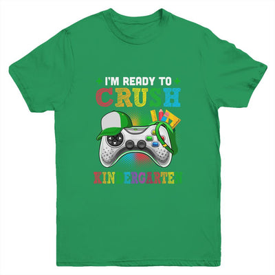 I'm Ready to Crush Kindergarten Back to School Video Game Boys Youth Youth Shirt | Teecentury.com