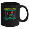 Zooming Into 1st Grade Virtual Back to School Mug Coffee Mug | Teecentury.com