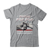 Proud Pop Pop Fireman Firefighter Thin Red Line Flag Fathers Day T-Shirt & Hoodie | Teecentury.com