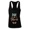 Due Date March 2022 Announcement Mommy Bump Pregnancy T-Shirt & Tank Top | Teecentury.com