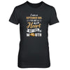 I Am A September Girl I've Got A Good Heart Birthday T-Shirt & Tank Top | Teecentury.com
