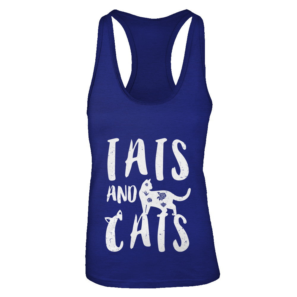 Funny Cat Tats Cat Tattoos Lover Shirt Tank Top Teecentury