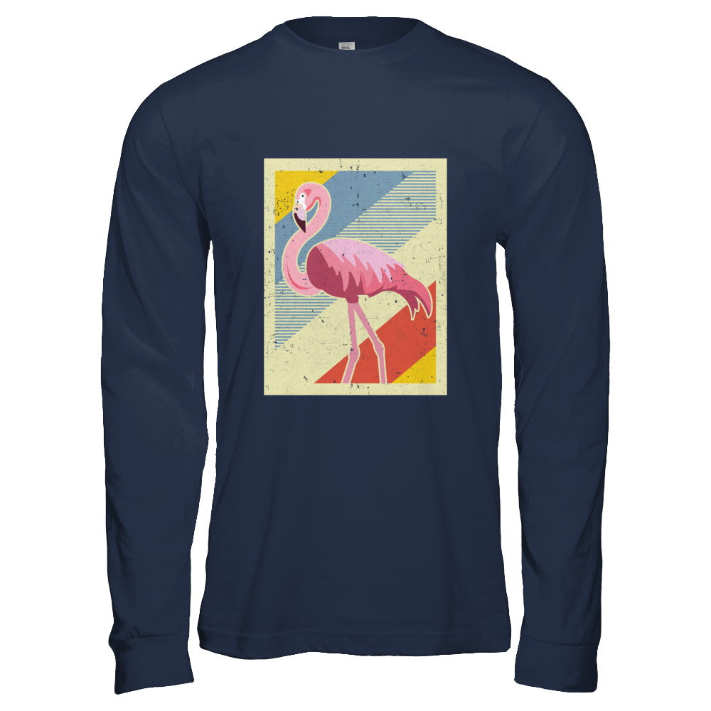 Distressed Vintage Flamingo Style T-Shirt & Hoodie | Teecentury.com