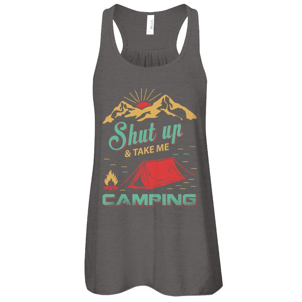 Shut Up And Take Me Camping T-Shirt & Tank Top | Teecentury.com