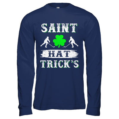 St Patricks Day Hockey Saint Hat Trick's Day T-Shirt & Hoodie | Teecentury.com