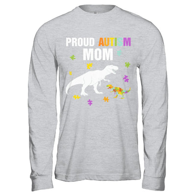 Proud Autism Mom T-Rex Dinosaur Autism Awareness T-Shirt & Hoodie | Teecentury.com