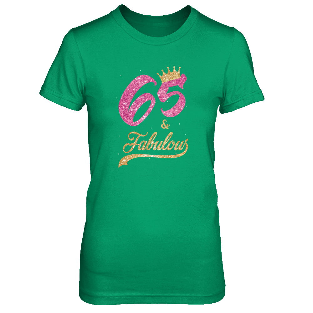 65 And Fabulous 1957 65th Birthday Gift T-Shirt & Tank Top | Teecentury.com