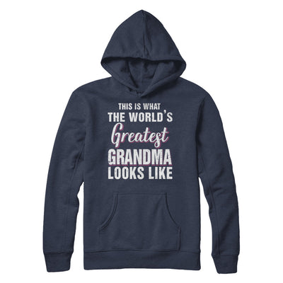 What World's Greatest Grandma Looks Like Mothers Day T-Shirt & Hoodie | Teecentury.com