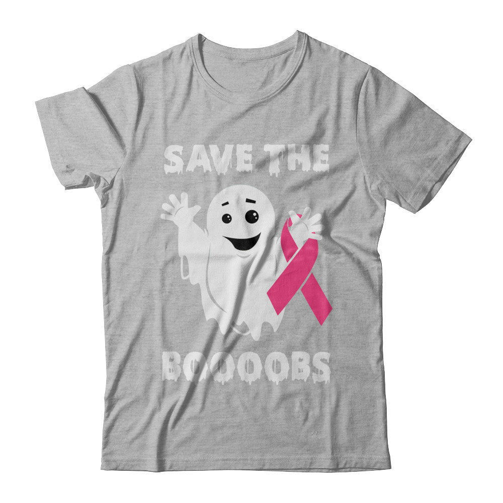 Halloween Save The Boobs Breast Cancer Awareness T-Shirt & Hoodie | Teecentury.com