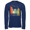 Classic Vintage Retro Style Pitbull Dog T-Shirt & Hoodie | Teecentury.com