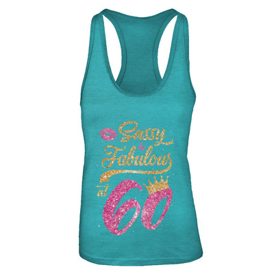 Sassy And Fabulous At 60th 1962 Birthday Gift T-Shirt & Tank Top | Teecentury.com