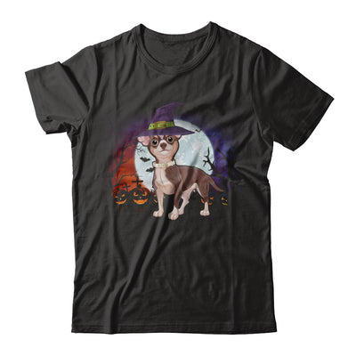 Cute Halloween Chihuahua Puppy Pumpkins T-Shirt & Sweatshirt | Teecentury.com