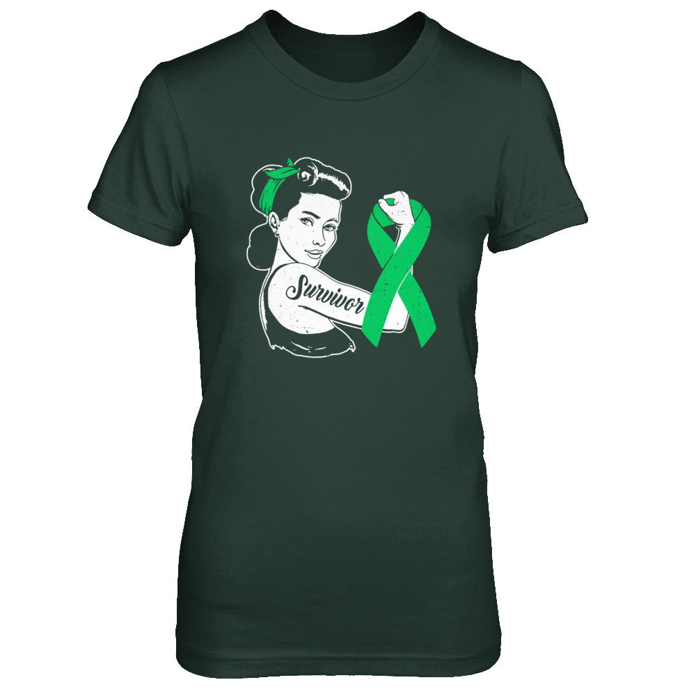 We Can Cure It Liver Cancer Green Awareness Survivor T-Shirt & Hoodie | Teecentury.com