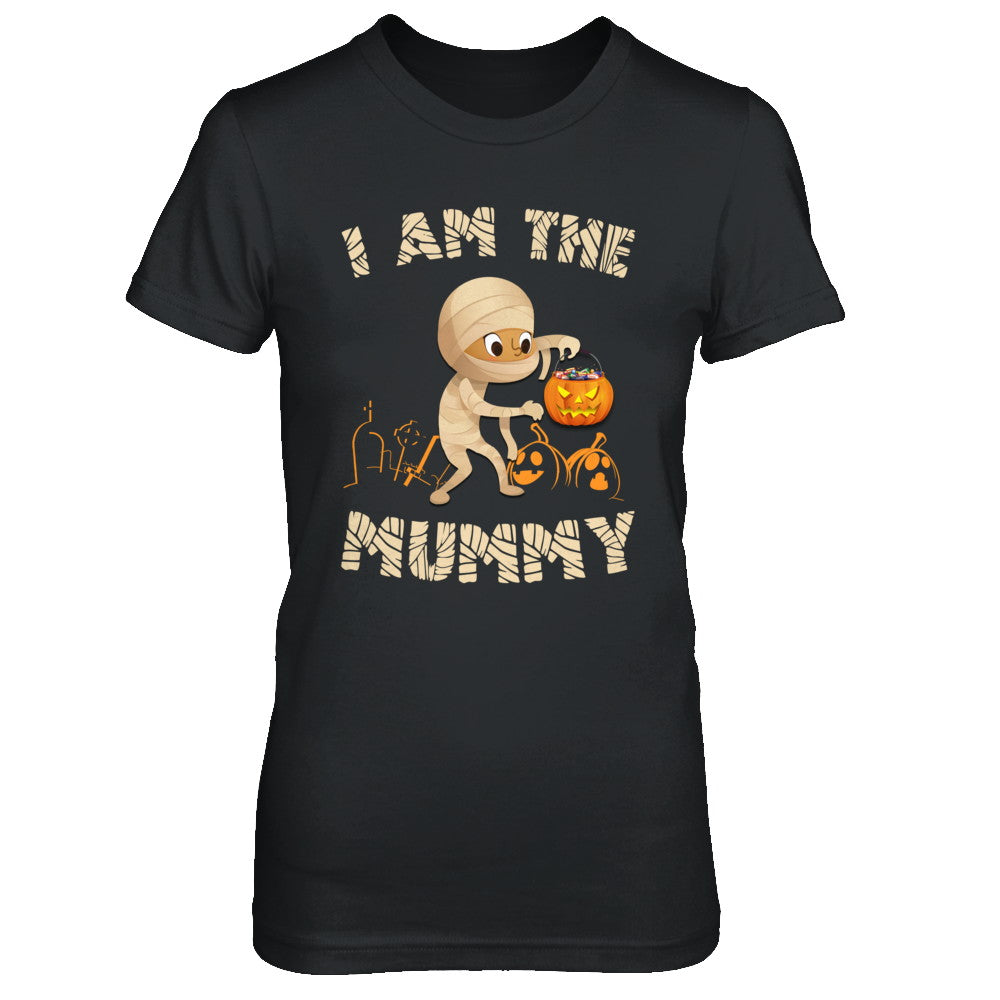 Matching Halloween Costume I Am The Mummy Mom T-Shirt & Hoodie | Teecentury.com