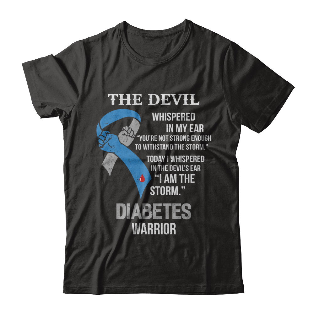 I Am The Storm Support Diabetes Awareness Warrior Gift T-Shirt & Hoodie | Teecentury.com