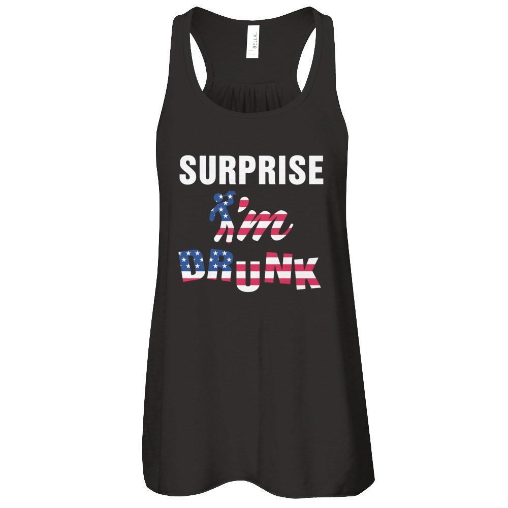 Surprise I'm Drunk 4Th Of July T-Shirt & Tank Top | Teecentury.com